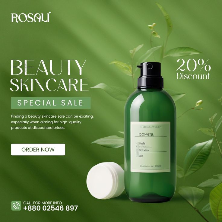 Cosmetics Beauty Post Banner Template