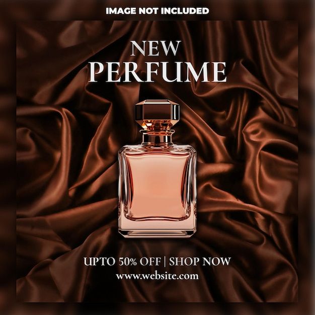 Premium PSD _ Perfume Facebook Instagram post template